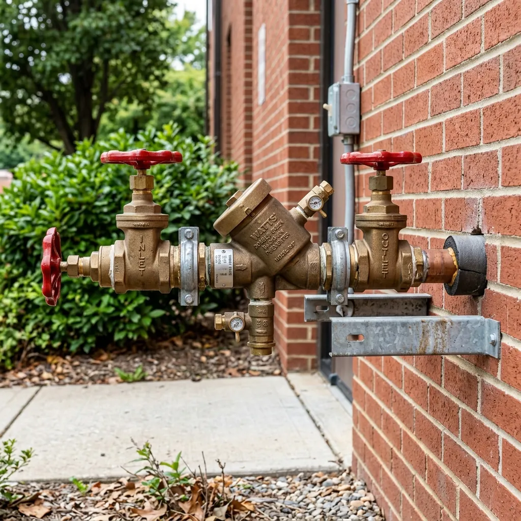 Backflow Prevention Plumber in Triangle, VA