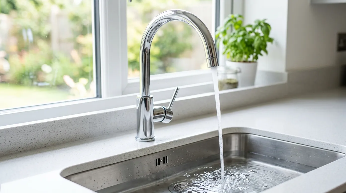 Local Plumbing Master Pros same day plumber fixing a faucet in Triangle, VA